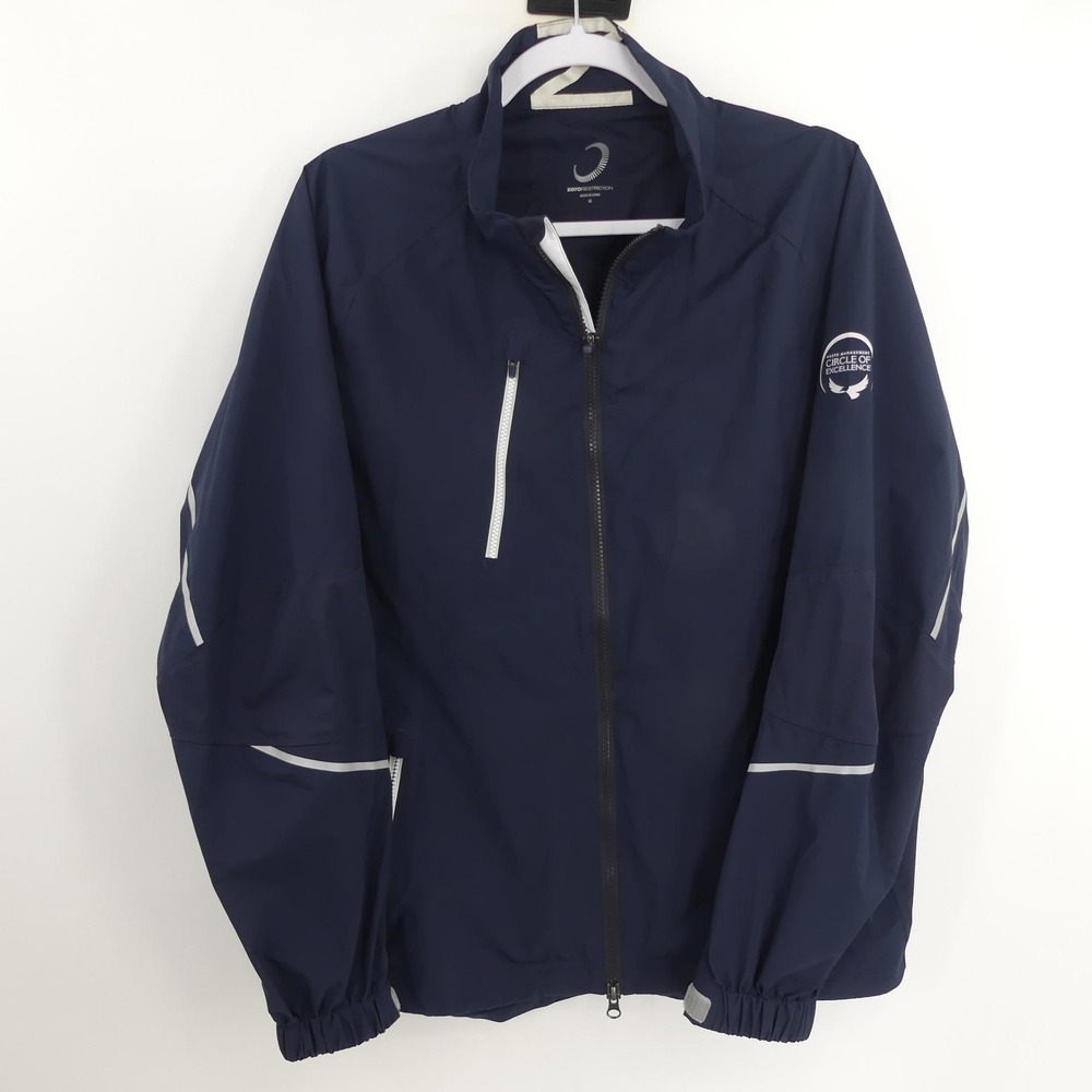 Zero Restriction Jacket Mens Medium Waste Management Circle Excellence Coat Golf